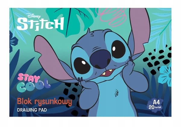 Ritblock vit A4 20k Stitch Unipap Majewski