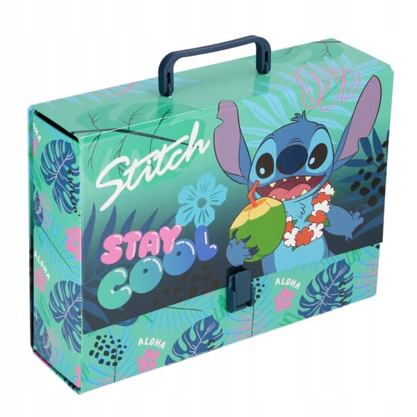 Mapp med handtag A4 9cm Stitch v2 Majewski