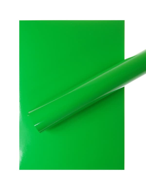Itseliimautuva värillinen kiiltävä folio A4 50 arkkia vihreä Grafitack laserille