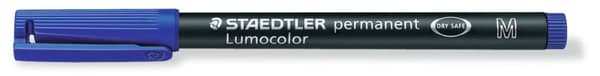 Pysyvä foliomerkki M Sininen Lumocolor Staedtler