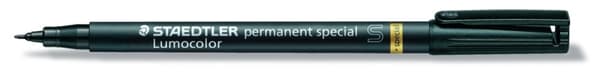 Permanent Foil Marker S Black Lumocolor Staedtler SPECIAL
