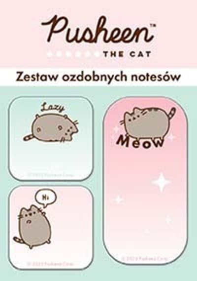 NOTEBOG SÆT 30 stk. PUSHEEN