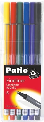 Trio Patio Fineliners 6 st.