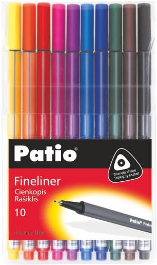 Trio Patio Fineliners 10 stk.