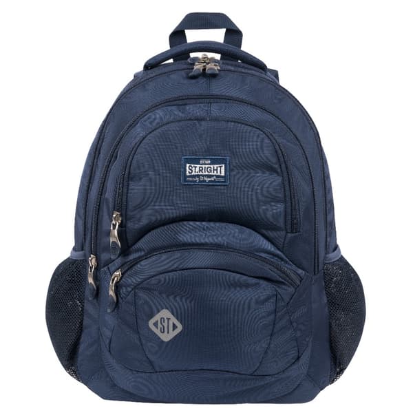 BP5 ST.NAVY BLUE Vintage Majewski 4-kammer rygsæk