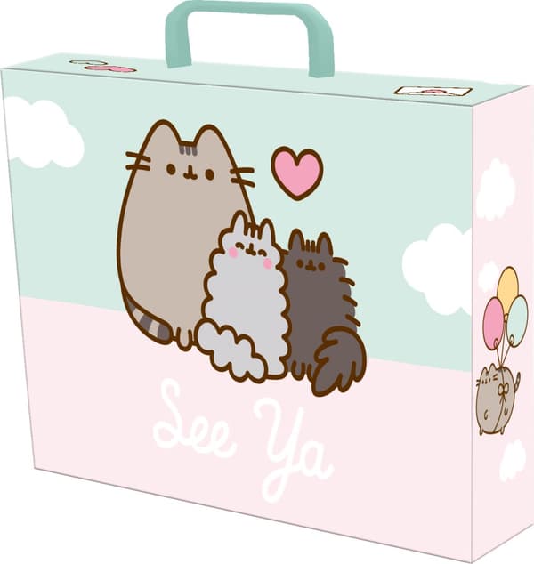 Mappe med håndtag A4 9cm Pusheen Majewski
