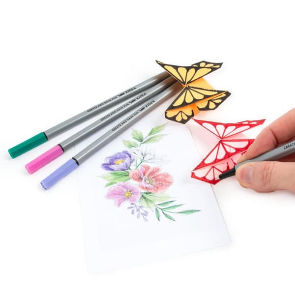 Kidea 24-farve fineliners