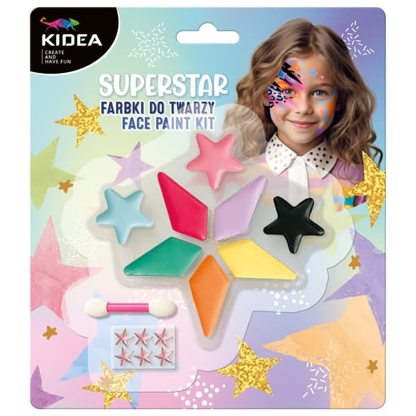 Kidea Superstar -kasvomaalit