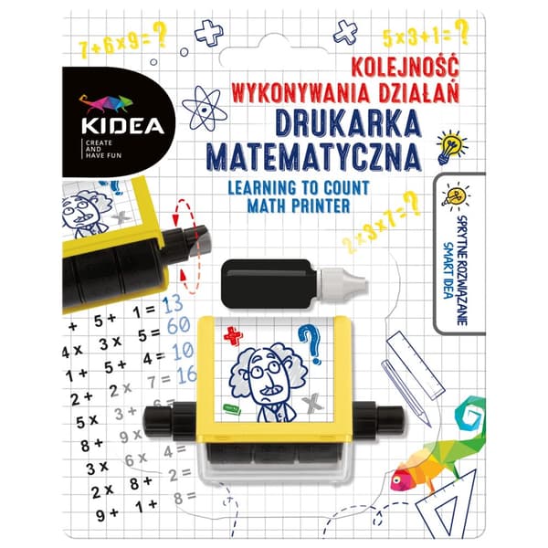 Kidea Math Printer oppii toimintojen järjestyksen