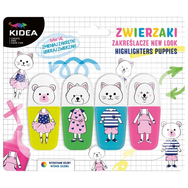 New Look Highlighters Kidea Animals