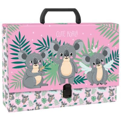 Mapp med handtag A4 9cm Koala 10