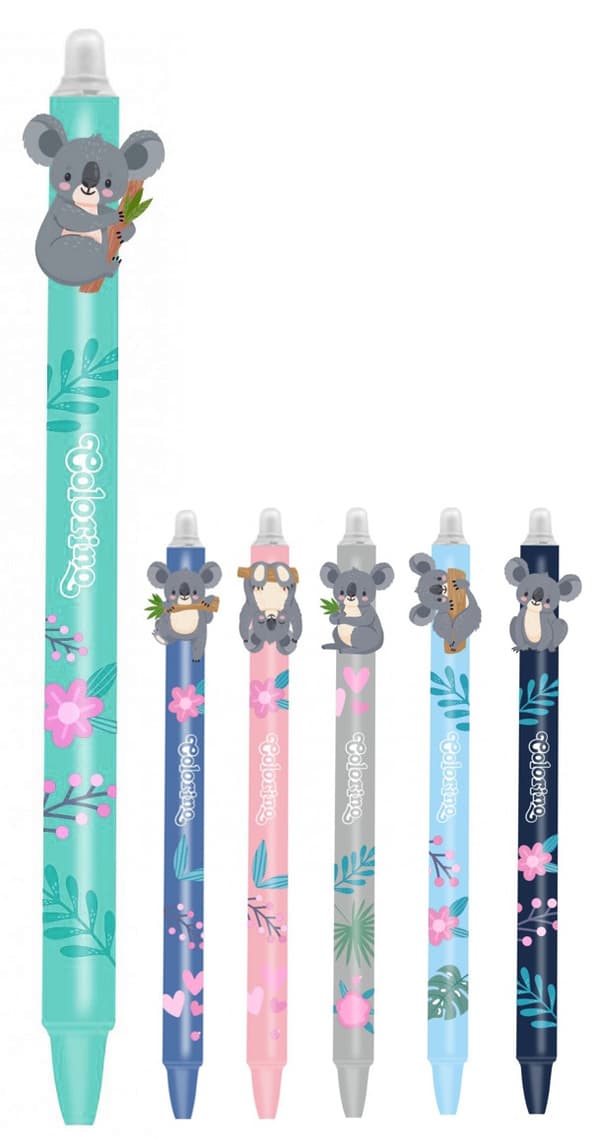 Colorino Koala raderbar penna