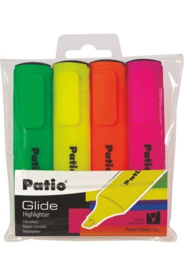 Patio Glide highlighter mix 4 farver