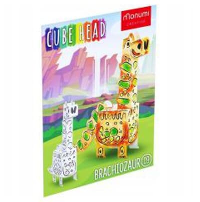 Maleark CubeHead 3D Brachiosaurus Monumi