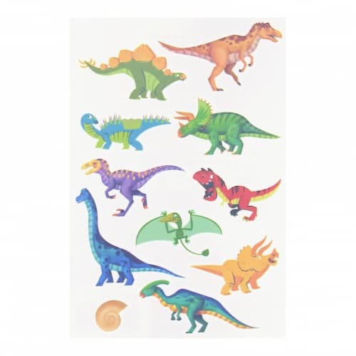 Tattoo Dinosaurer 10x18 cm STICKER BOO 540450