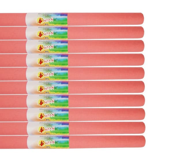 Crepepapir 50x200 Shan Lyserød P5-10 stk
