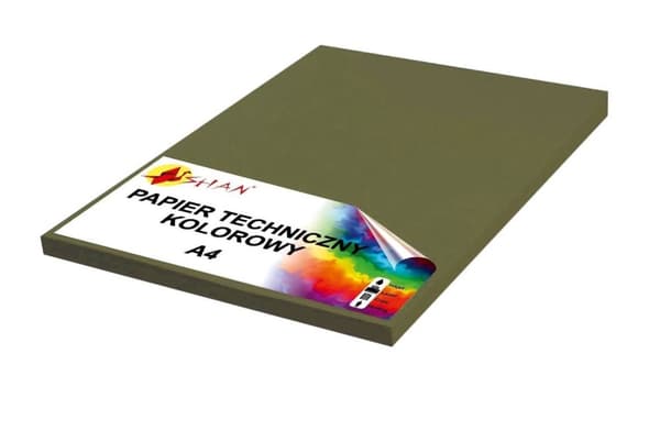 Värillinen paperi A4 120g mätävihreä 100 arkkia