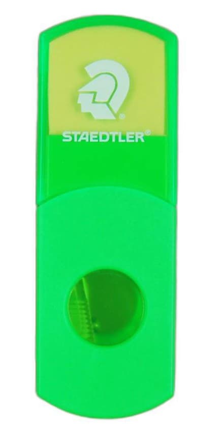 Neon Staedtler MIX skærper med viskelæder
