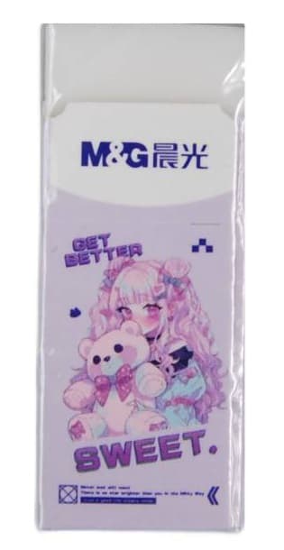 Heart Lepas Anime M&G MIX suddgummi