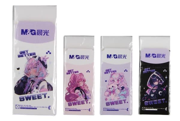 Heart Lepas Anime M&G MIX blyant viskelæder