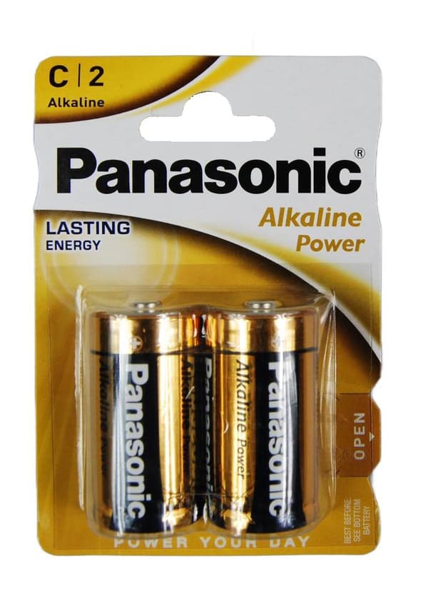 Panasonic Power LR14 batterier
