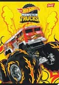 Miniatyrbild 2 av 5: Notebook A5 16k galler laminerad Hot Wheels Monster Truck mix Unipap