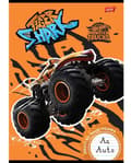 Miniatyrbillede 5 af 5: Notesbog til at lære at skrive A4 32k dobbelt linje to-farve lamineret Hot Wheels Monster Truck mix Unipap