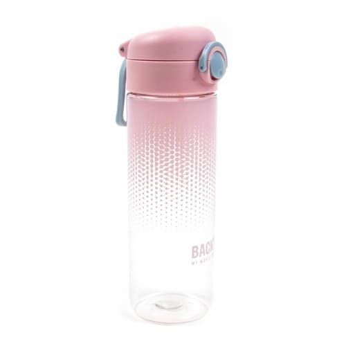 Flaske lyserøde prikker 600ml C36 Backup