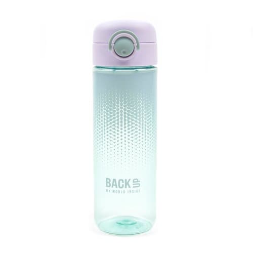 Flaska lila-celadon prickar 600ml C39 Backup