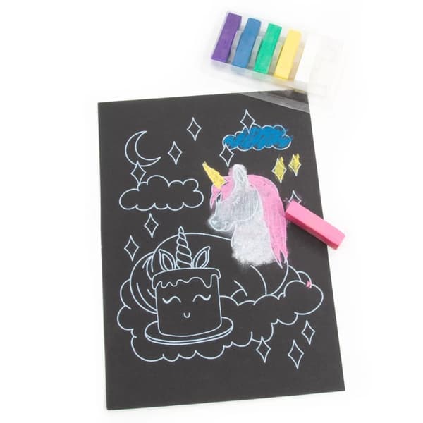 Kidea Unicorn Pastel Tegnesæt