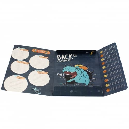 Mappe med gummibånd A4 Skate Dino STARPAK 536505