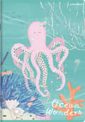 Miniatyrbillede 4 af 8: Notebook A5 32k dobbelt linje farve Ocean Wonders Top2000