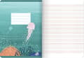 Miniatyrbillede 8 af 8: Notebook A5 32k dobbelt linje farve Ocean Wonders Top2000
