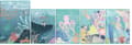 Miniatyrbillede 1 af 8: Notebook A5 32k dobbelt linje farve Ocean Wonders Top2000