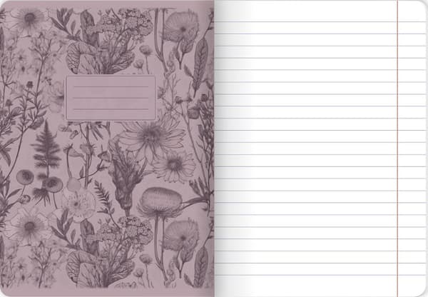 A5 muistikirja 32k line Fairytale Forest Animals Top2000