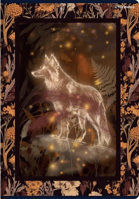 A5 notesbog 60k line Fairytale Forest Animals Top2000