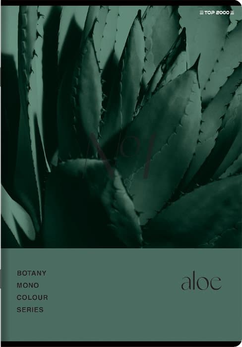 A5 muistikirja 60k grid Botany Plants Top2000