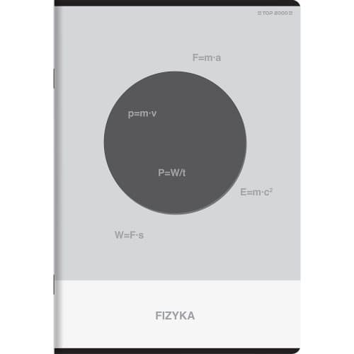 A5 notesbog 60k gitter tematisk fysik Top2000