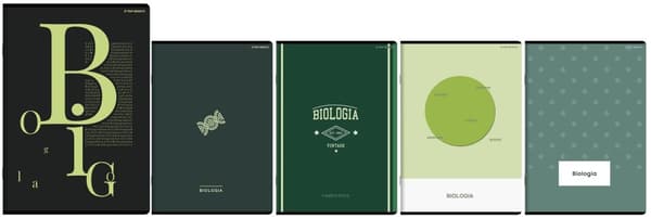 A5 notesbog 60k gitter tematisk biologi Top2000