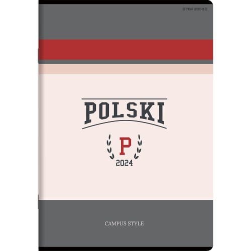 A4 notesbog 60k linjer tematisk polsk sprog Top2000