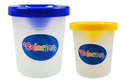 Vesikuppi, jossa vuotolukko Colorino