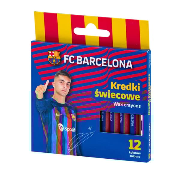 FC Barcelona Astra 12 farve voksblyanter