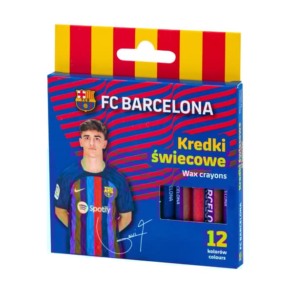 FC Barcelona Astra 12 farve voksblyanter