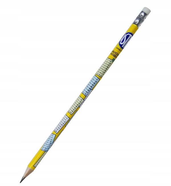 Penna med multiplikationstabell 3 st blister Astra