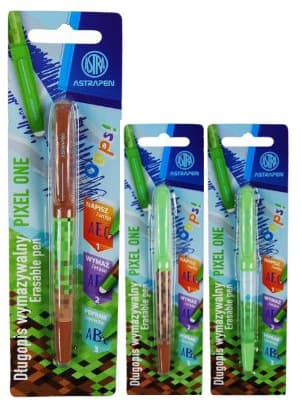 Ups Pixel One Erasable Pen Blister Astrapen