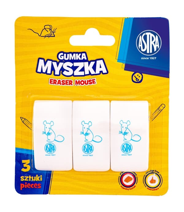 Mussuddgummi 3 st blister Astra