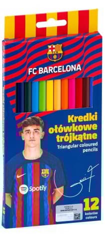 12-blyant klasse FC Barcelona trekantede blyanter