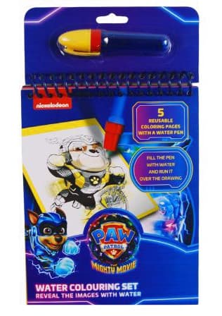 Paw Patrol Malebog til Vandmaling Unipap