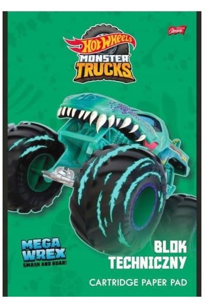 Tekninen tyyny A4 10k MATTEL HOT WHEELS