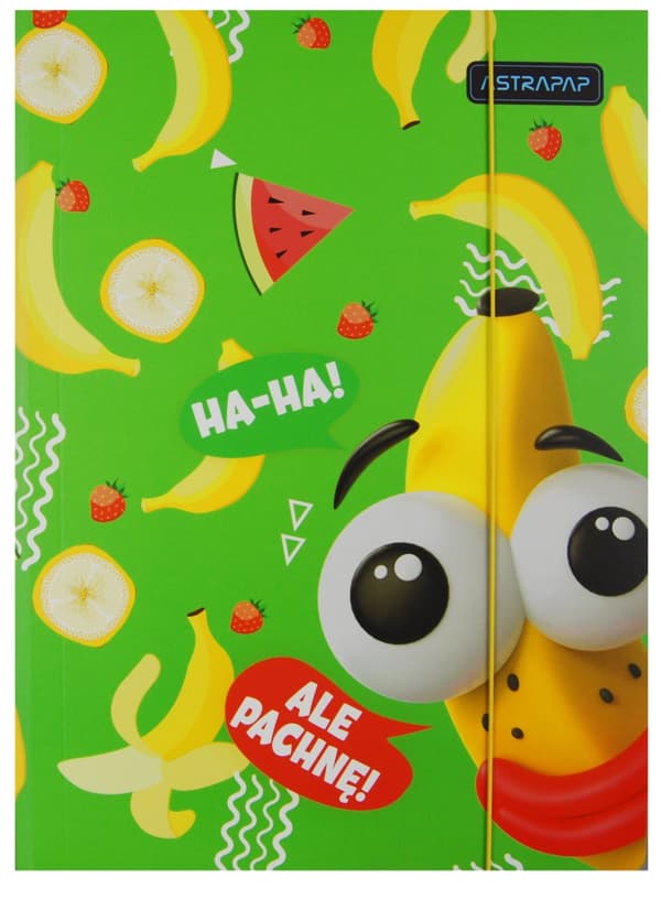 Duftmappe med gummibånd A4 frugt Astra